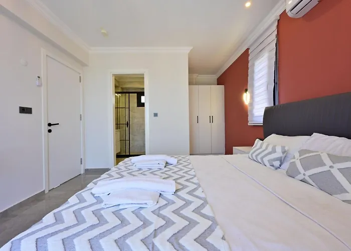 Aura Luxury-modern Stylish For 6 Peeople Vilă Fethiye